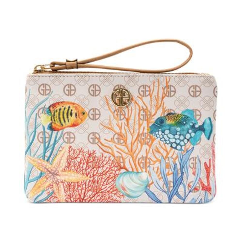 Giani Bernini Aquatic Logo Wristlet, Created for Macy's